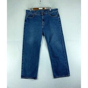 Faded Glory Mens Jeans Blue Tag Size 38x30 Straight Medium Wash Denim